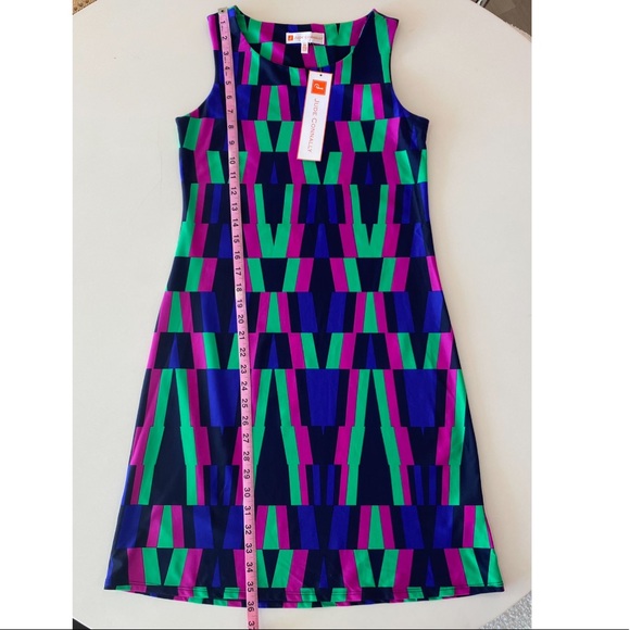 Jude Connally Dress Geometric Print - Picture 6 of 7
